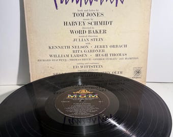 Various – The Fantasticks - Original Cast Album book and lyrics by Tom Jones 1960 lp8720