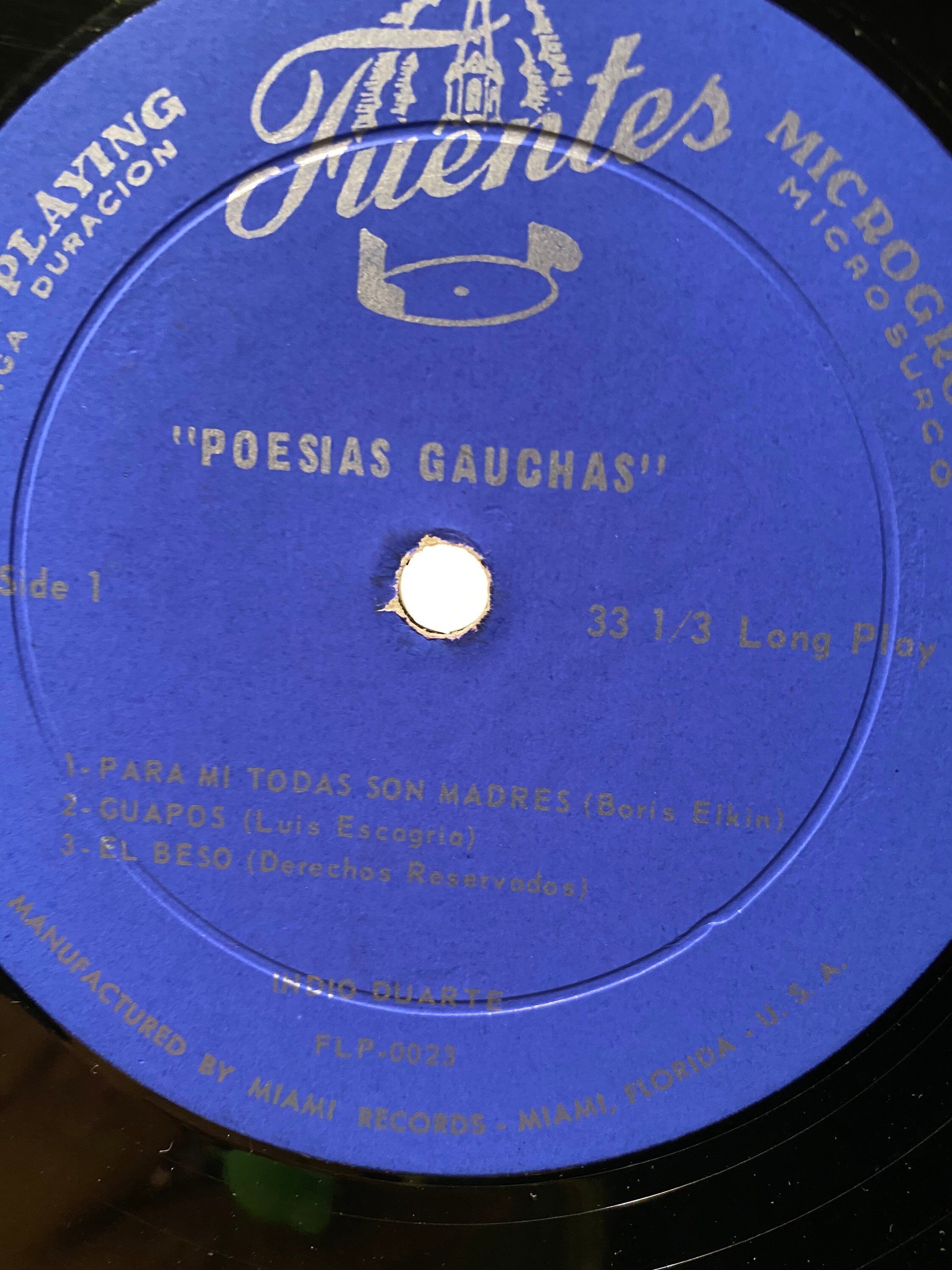 El Indio Duarte Poesias Gauchas Por El Indio Duarte El Beso Etsy