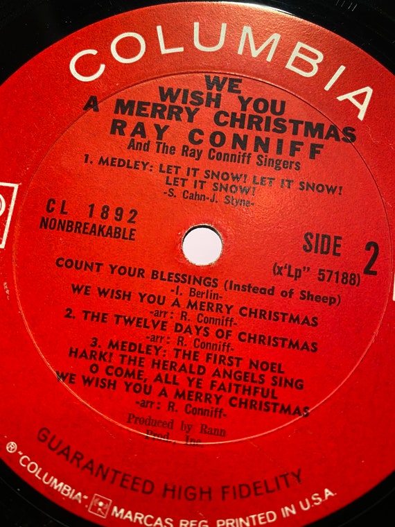 Ray Conniff and the Singers - We Wish You A Merry Christmas 1892