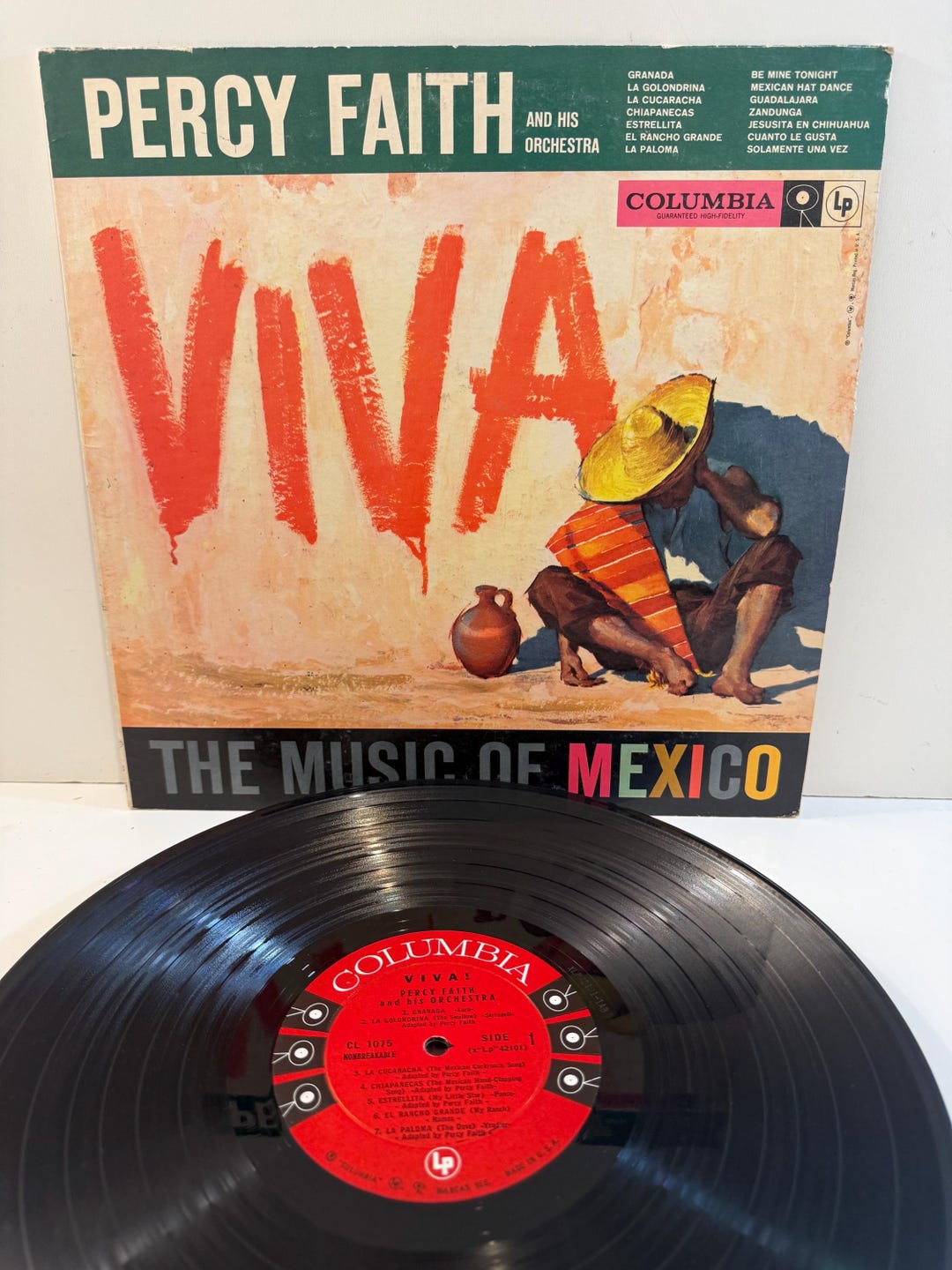 Viva! – Percy Faith and His Orchestra Easy Listening Vinyl LP