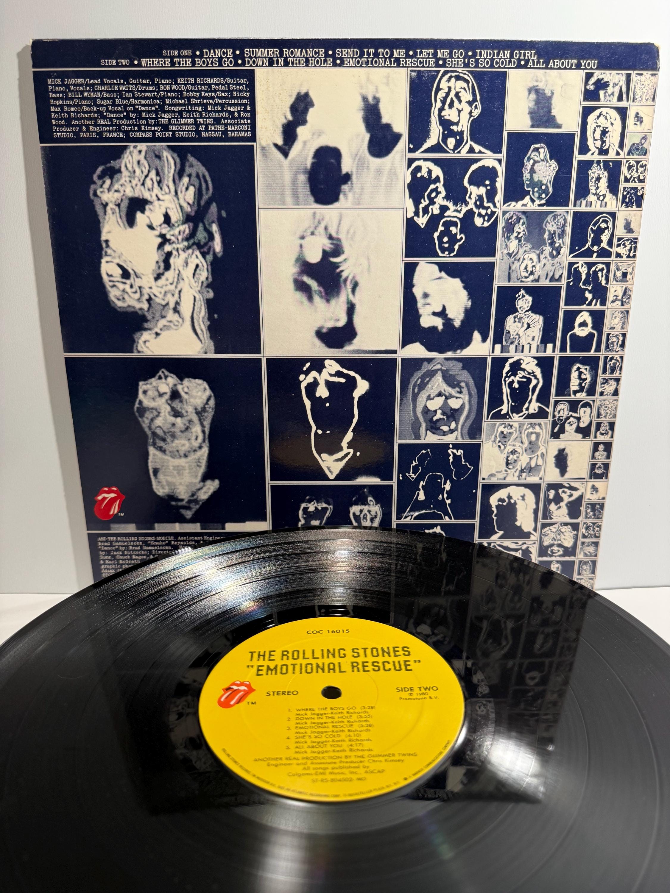 Rolling Stones Emotional Rescue - Etsy