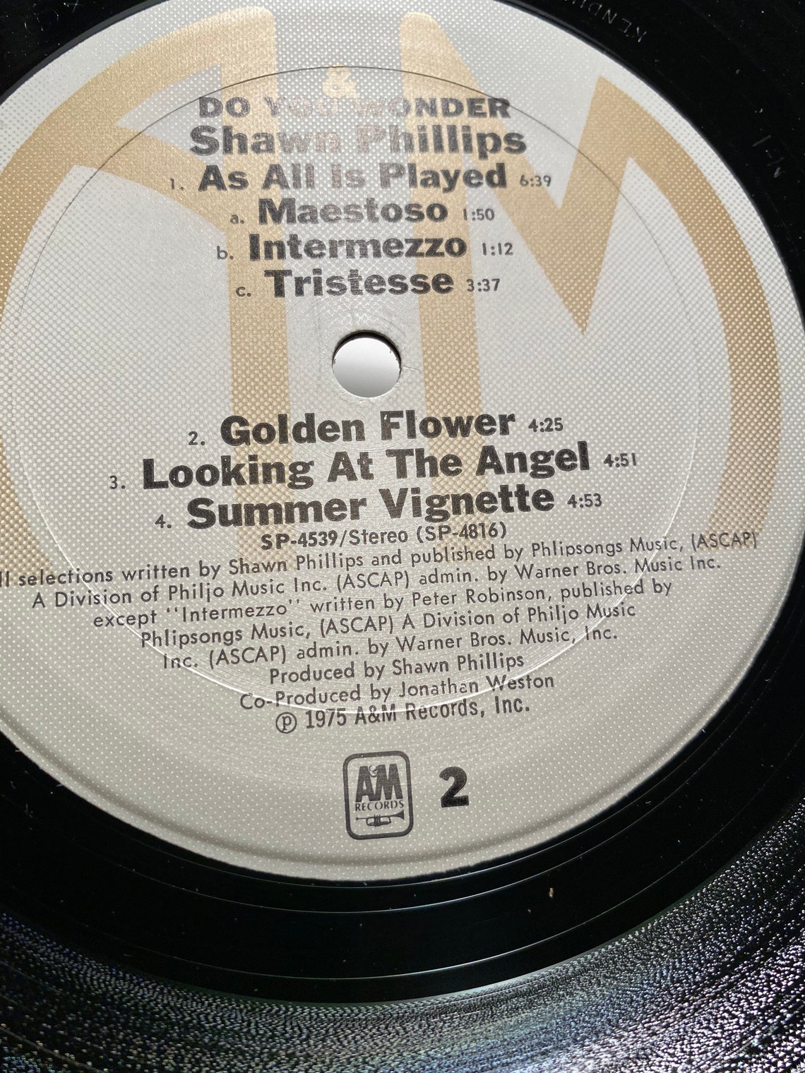 Shawn Phillips Do You Wonder produziert von Jonathan Philips Etsy