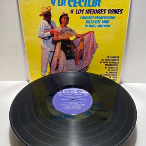La Azucena y la Cecilia y Los mejores sones conjunto veracruzano villa Del Mar de Angel Valencia 25122 record 1973