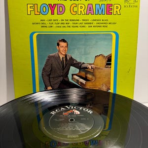 Det bästa av Floyd Cramer LP | RCA Victor LSP-2888 stereovinyl | Nashville Sound piano instrumentalskiva