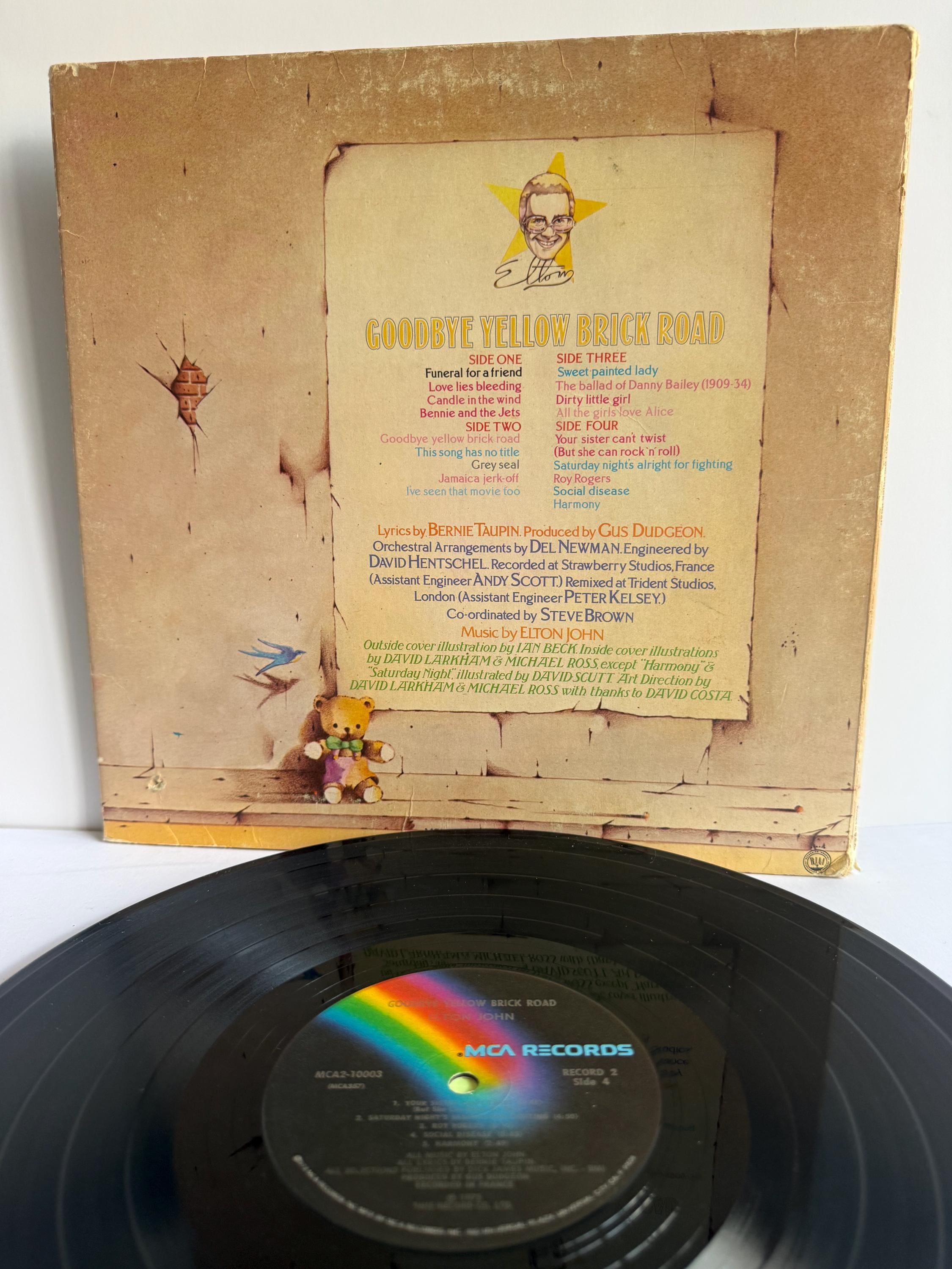 Elton John – Goodbye Yellow Brick Road MCA2-10003 (1973) 2-LP