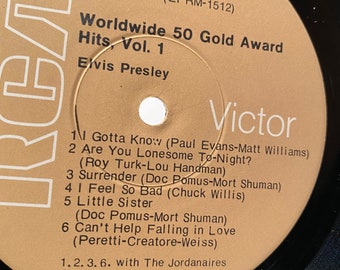 Elvis Presley - Worldwide 50 Gold Award Hits Vol.1 Box Set4 Lp's