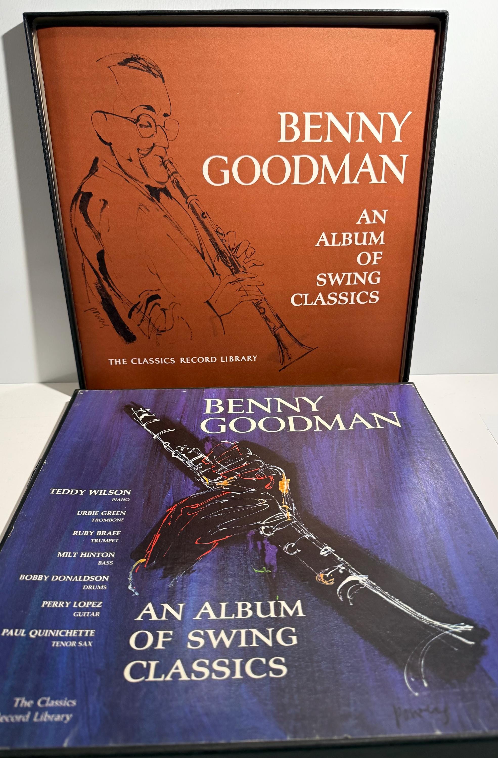 Benny Goodman an Album of Swing Vinyl LP Box Set 3lp Jazz Classics