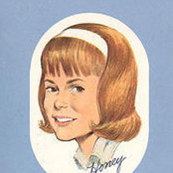 Honey Wheeler Blue Cameo Cross Stitch Pattern Trixie Belden