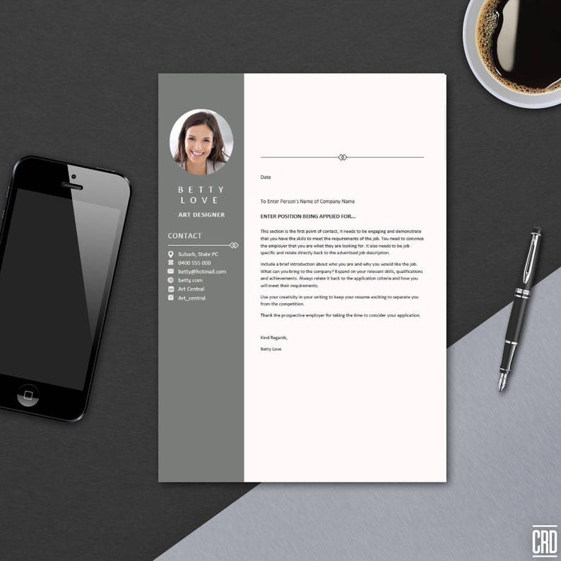 Resume Template Instant Download  Best CV Template  Cover image 2