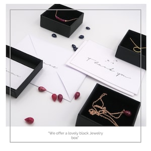 Delicate Ruby Bracelet: Rose Gold Filled Chain, Genuine Red Beads (July Birthstone) image 4