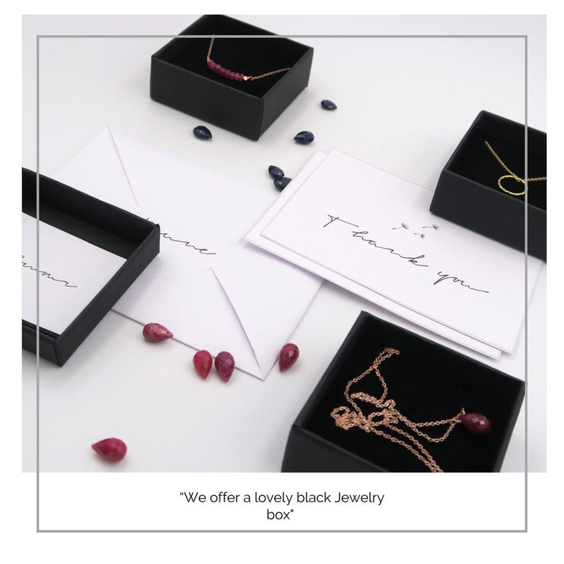 Delicate Ruby Bracelet: Rose Gold Filled Chain, Genuine Red Beads (July Birthstone) image 4