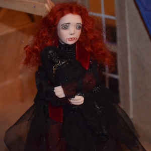 Gothic Vampire Doll Etsy