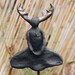 Hirschgott Cernunnos mystische Keramikfigur - Etsy