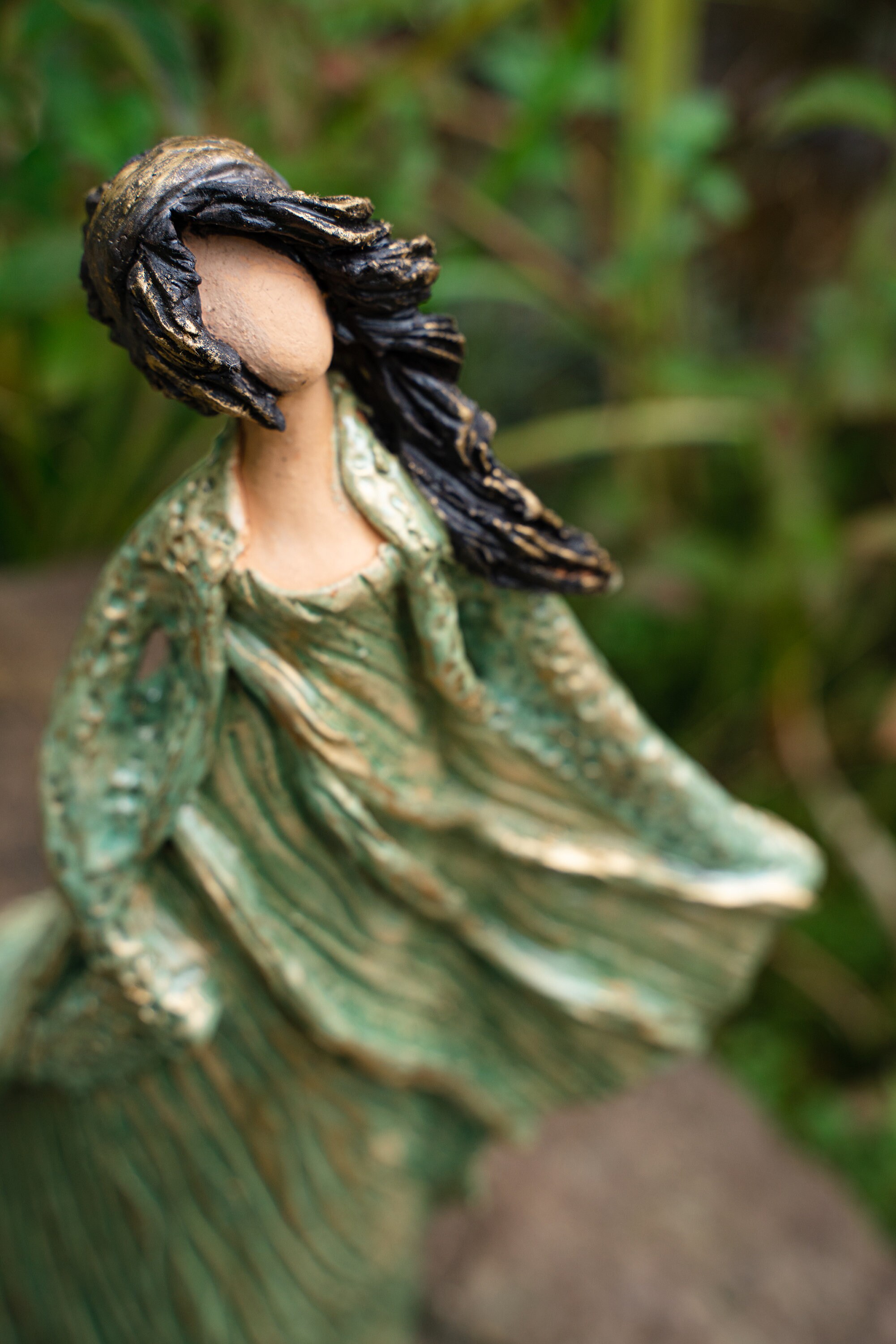 Goddess Magical Figure Sculpture Ceramic Altar Figure Ritual Etsy