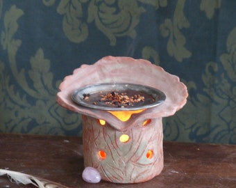 Aroma lamp incense burner  ceramic