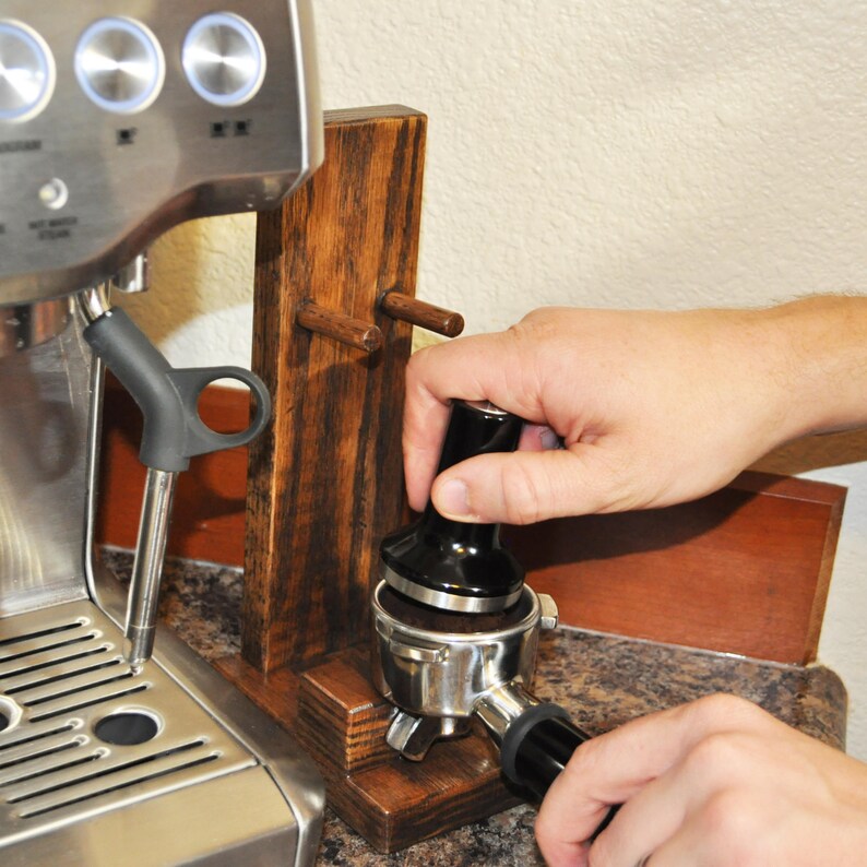 Portafilter Tamping Stand Espresso Stand Espresso Etsy