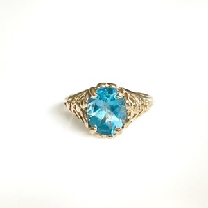 Kabana blue topaz ring