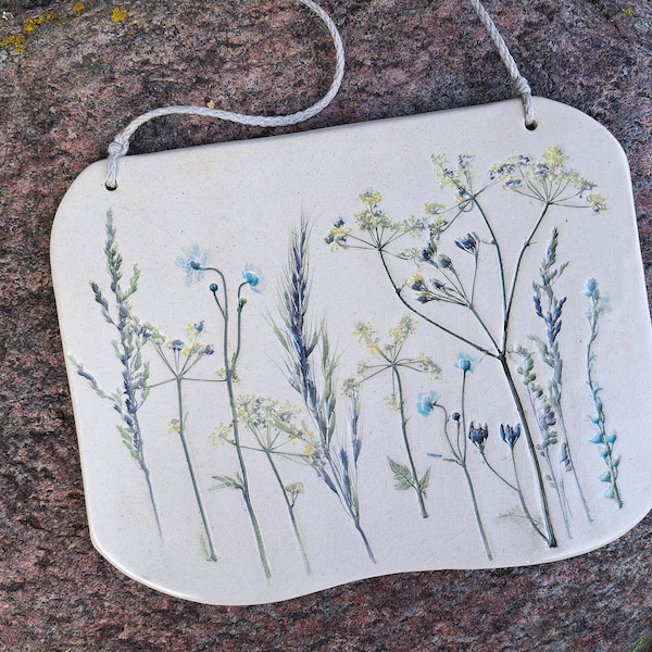 Ceramic Wall Art Etsy