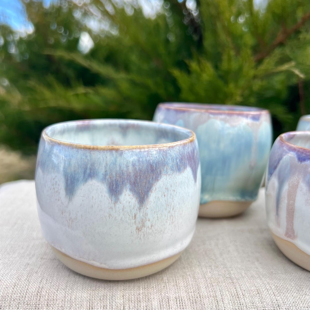 Handleless Design Cups Handmade Stoneware Handleless Mug, Ceramic Cup Without Handle - Etsy Canada