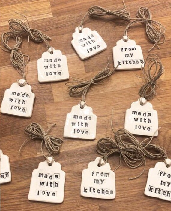 Ceramic 'From My Kitchen' Tags Etsy