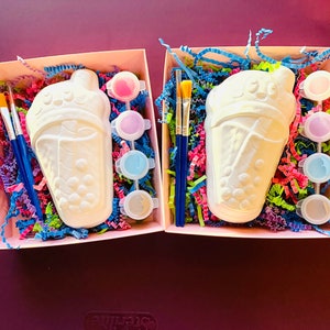 Boba Tea Party Favors, Boba Tea Paint Set, Boba Tea Birthday Party, Bubble Tea Party Favors, Boba Tea Birthday, Paint Favors, Boba Tea Gift