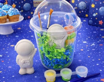 Astronaut Paint Kit: Space Party Favors, Birthday Gift