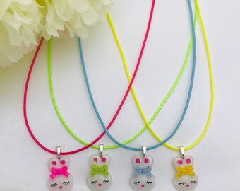 Bunny Necklaces, Easter Party Favors