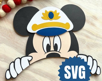 Mickey Porthole SVG and PNG - Cruise Magnets - Cricut or Silhouette