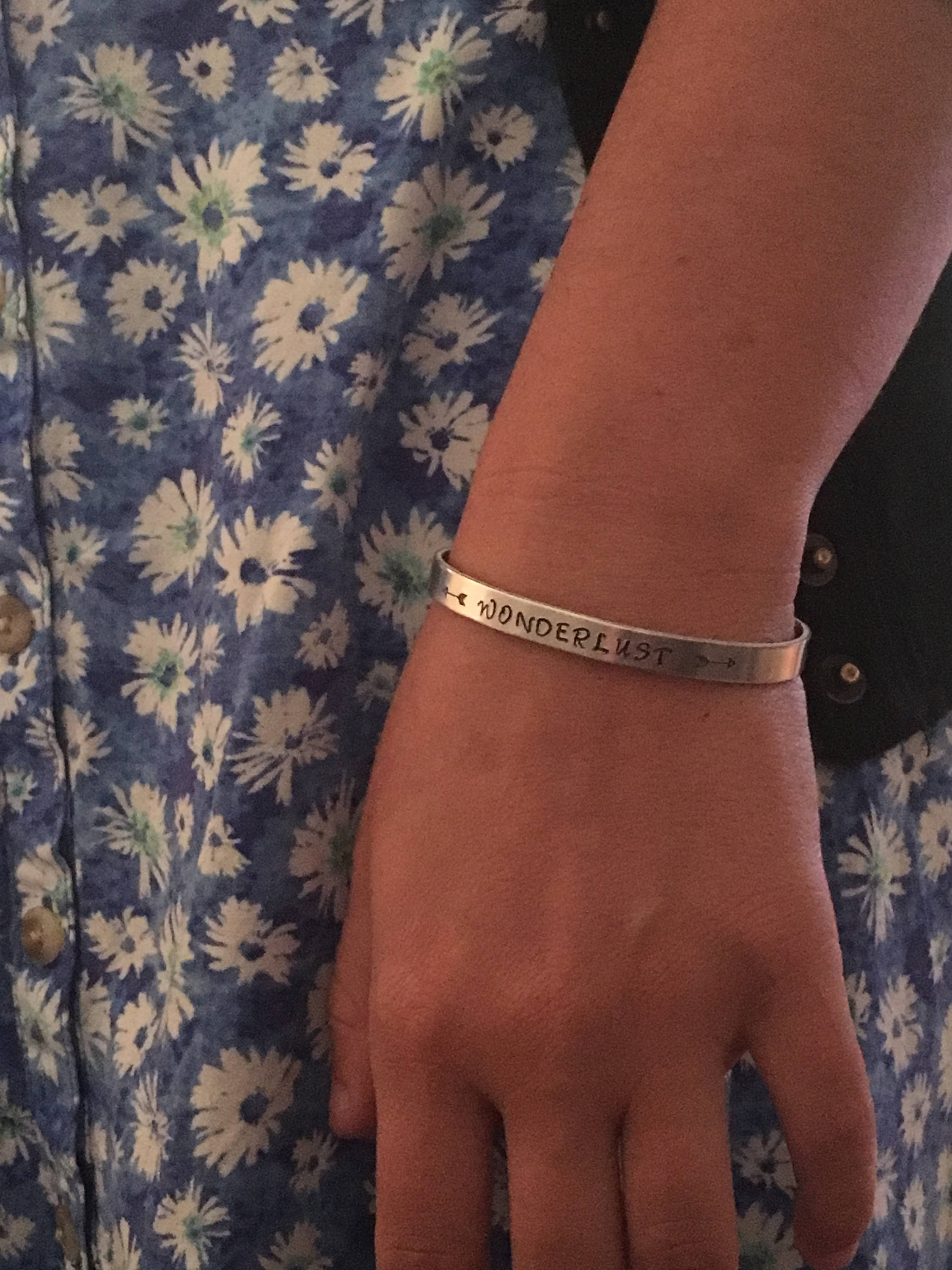 Dream Big, Bracelet, Hand Stamped, Customizable, Mom, Gifts, Gift for ...
