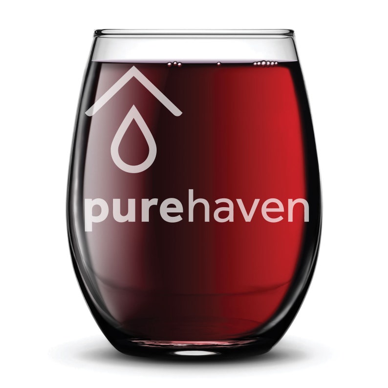 Create Your Own Wine Glass Custom Logo Custom Sayings Etsy