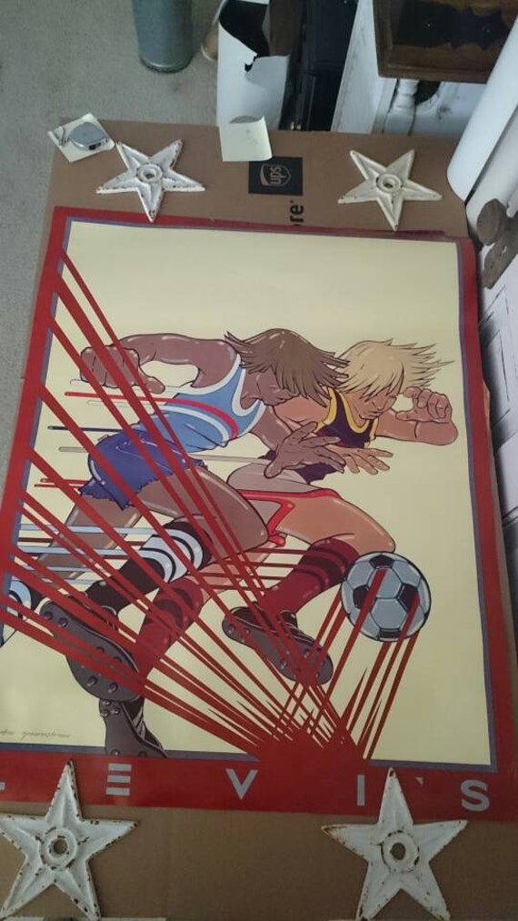 vintage levis poster