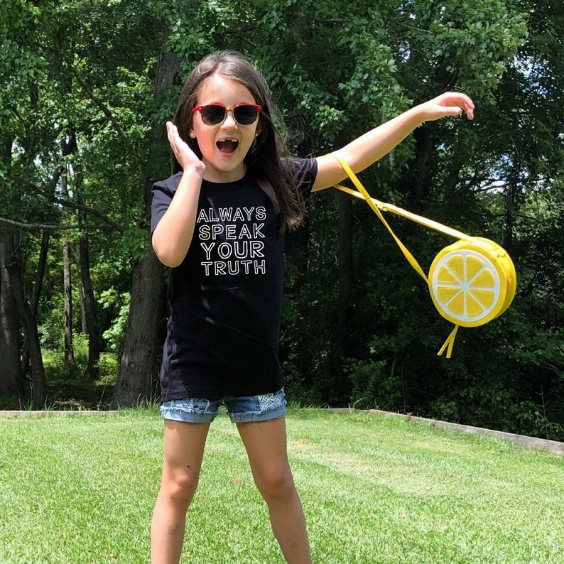 Always speak your truth kid shirt Times up shirt Feminist Etsy