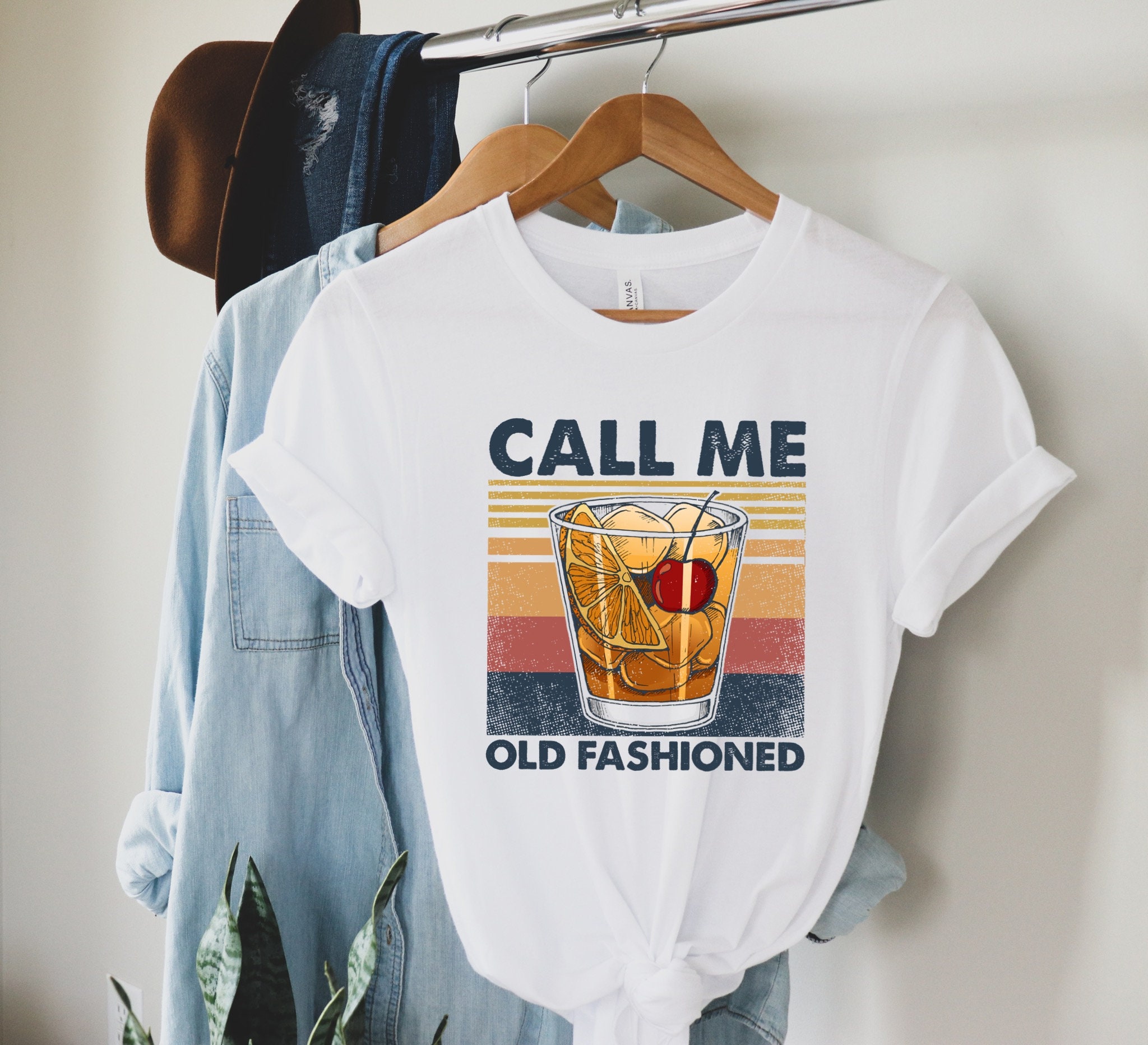 Island Trends Call Me Old Fashioned T-Shirt - White