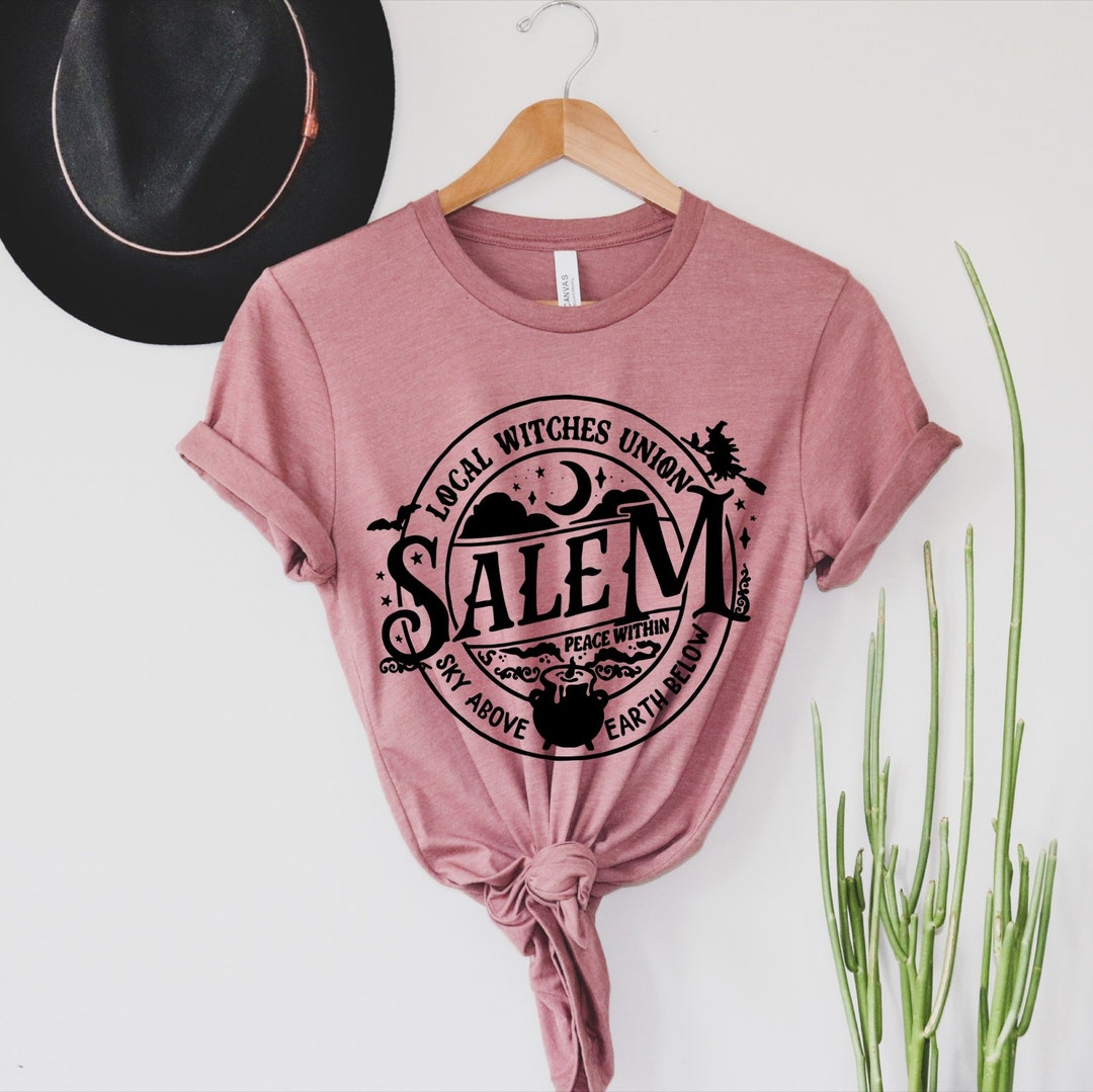 Salem Witches Salem Witches Local Union Shirt Halloween - Etsy