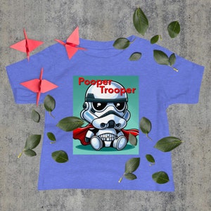 Pooper Trooper Baby Jersey Kurzarm-T-Shirt, lustig, süß