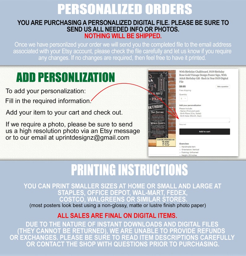 70th Birthday Newspaper Poster Sign Authentic Old Newspaper Style 1951 Birthday 70 Years Ago Back in 1951 Digital Printable Download