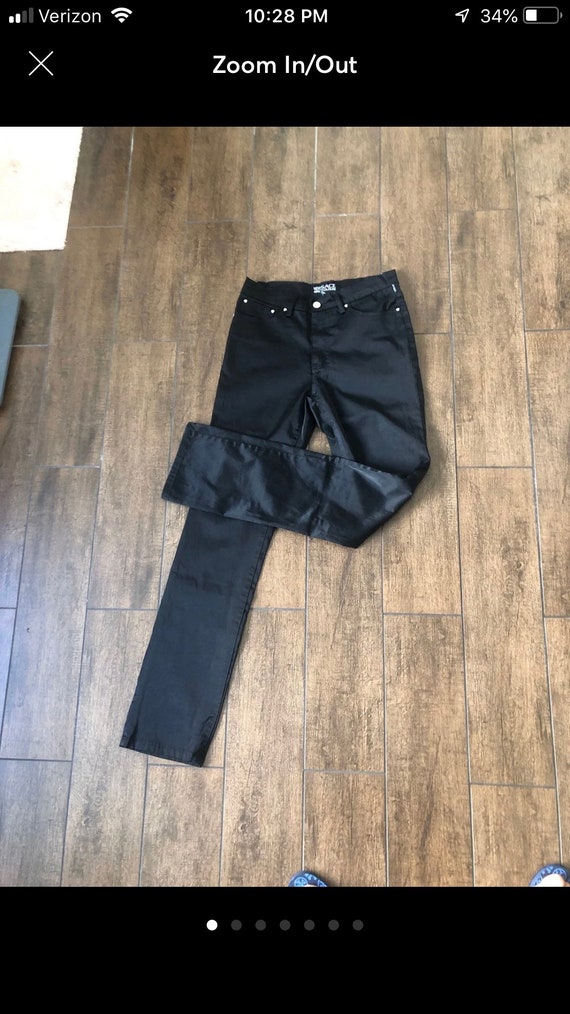 Vintage Straight cut Versace Jeans, high rise size
