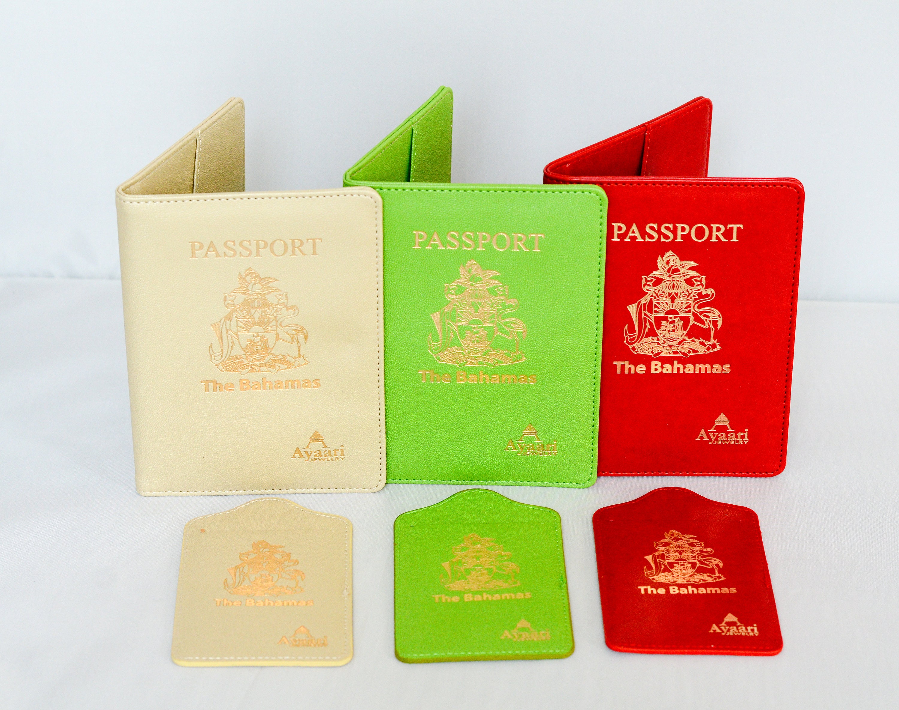 Bahamas Passport Holder Set Etsy