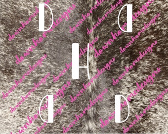 Cowhide Tumbler Design: Sublimation PNG, Waterslide Image (Digital Download)