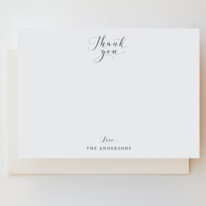 Scénario | Papeterie pour cartes de correspondance personnalisée, impression à plat ou numérique, script simple