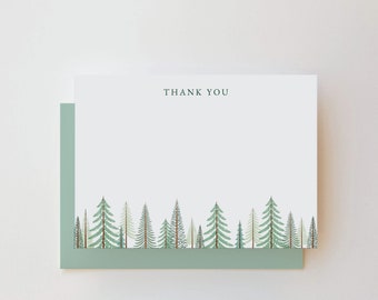 Forest Thank You Note Cards