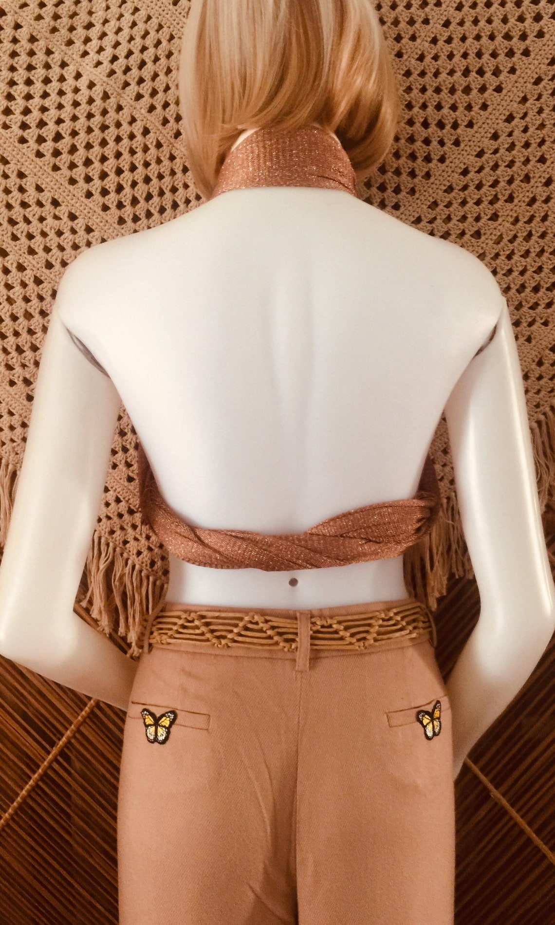 Plus Size 16/ Light Camel Colored Dress Pants /by Jones of New Etsy