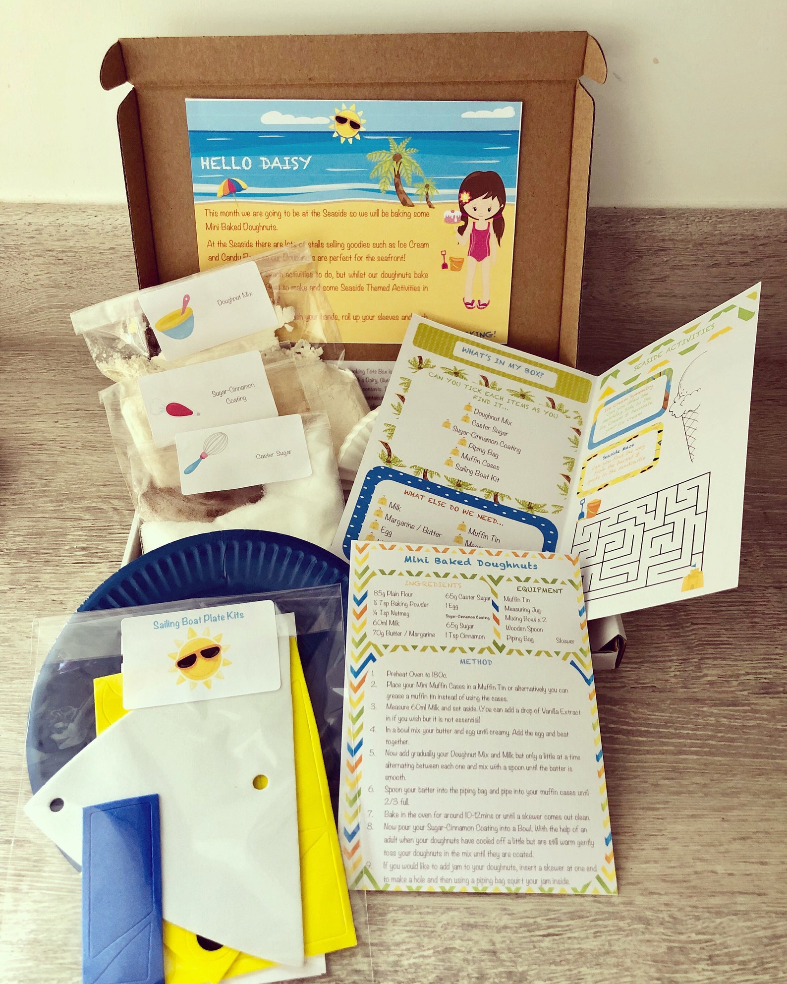 Childrens Baking Subscription Box Toddler Baking Baking & Etsy