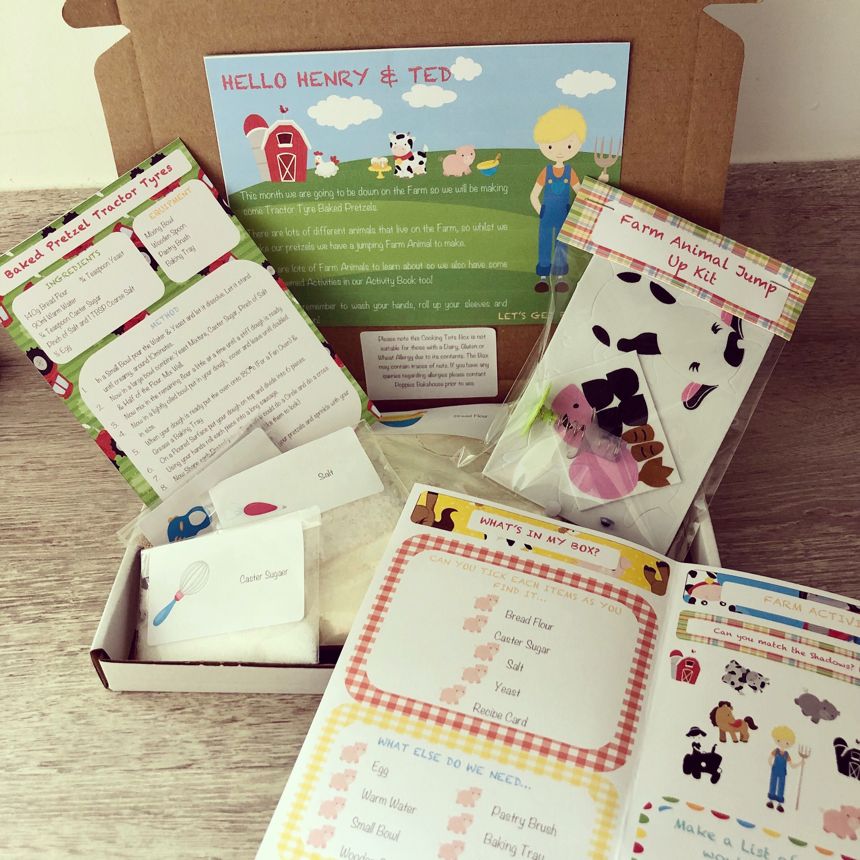 Childrens Baking Subscription Box Toddler Baking Baking & Etsy