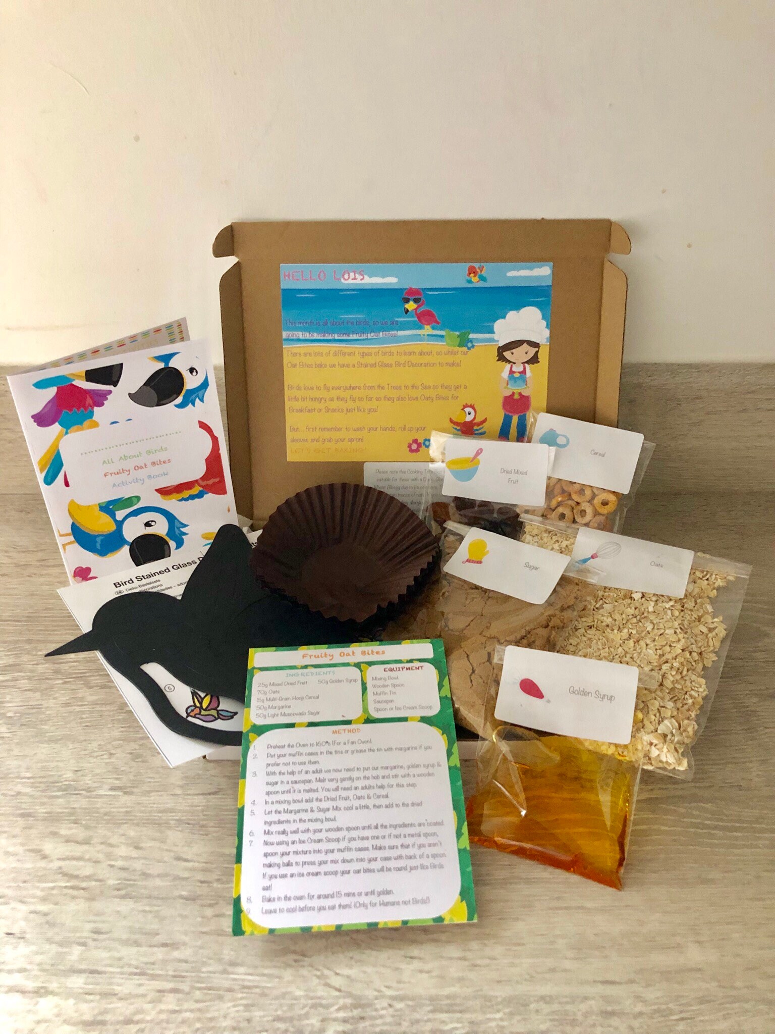 Childrens Baking Subscription Box Toddler Baking Baking & Etsy