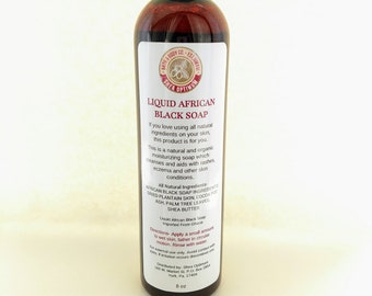 Liquid African Black Soap
