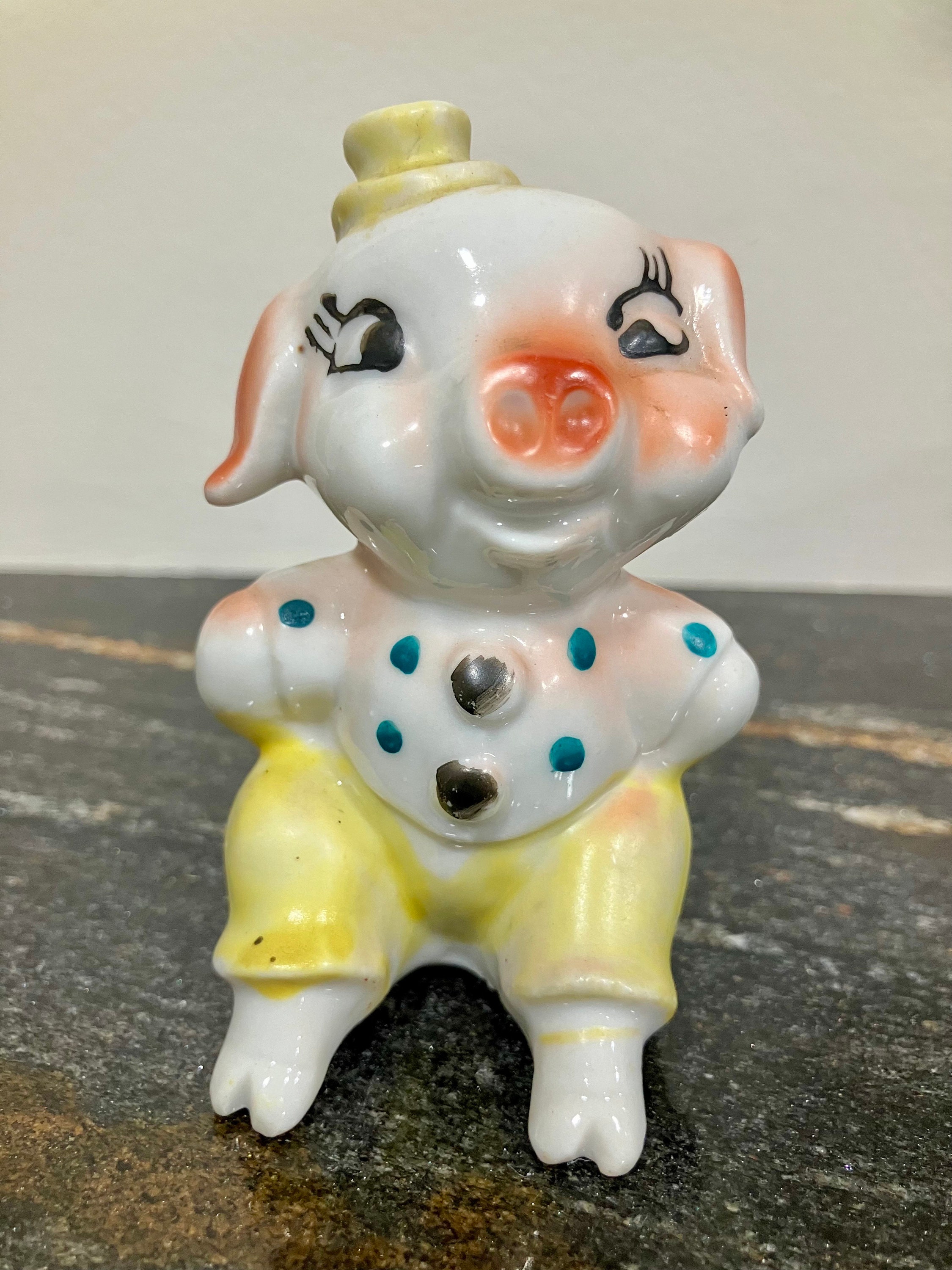古生地 豚の置物 アンティーク ビンテージ vintage pig 刺し子 古生地 豚の置物 アンティーク ビンテージ vintage pig 刺し子
