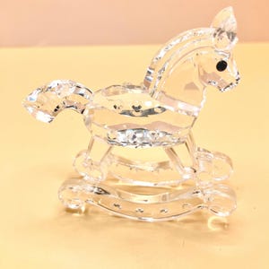 Swarovski Rocking Horse Figurine, New in Box