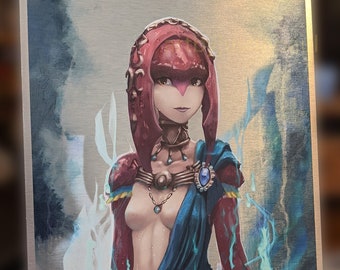 Metal Art Print - Mipha - Legend of Zelda **see description for details**