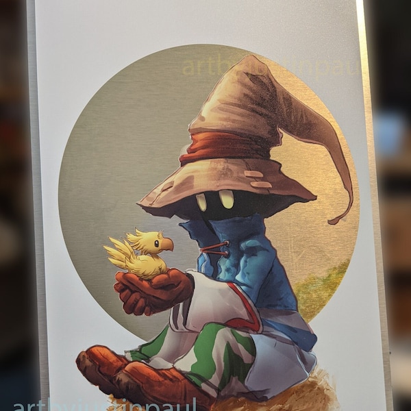 Metal Art Print - Vivi - Final Fantasy IX**see description for details**